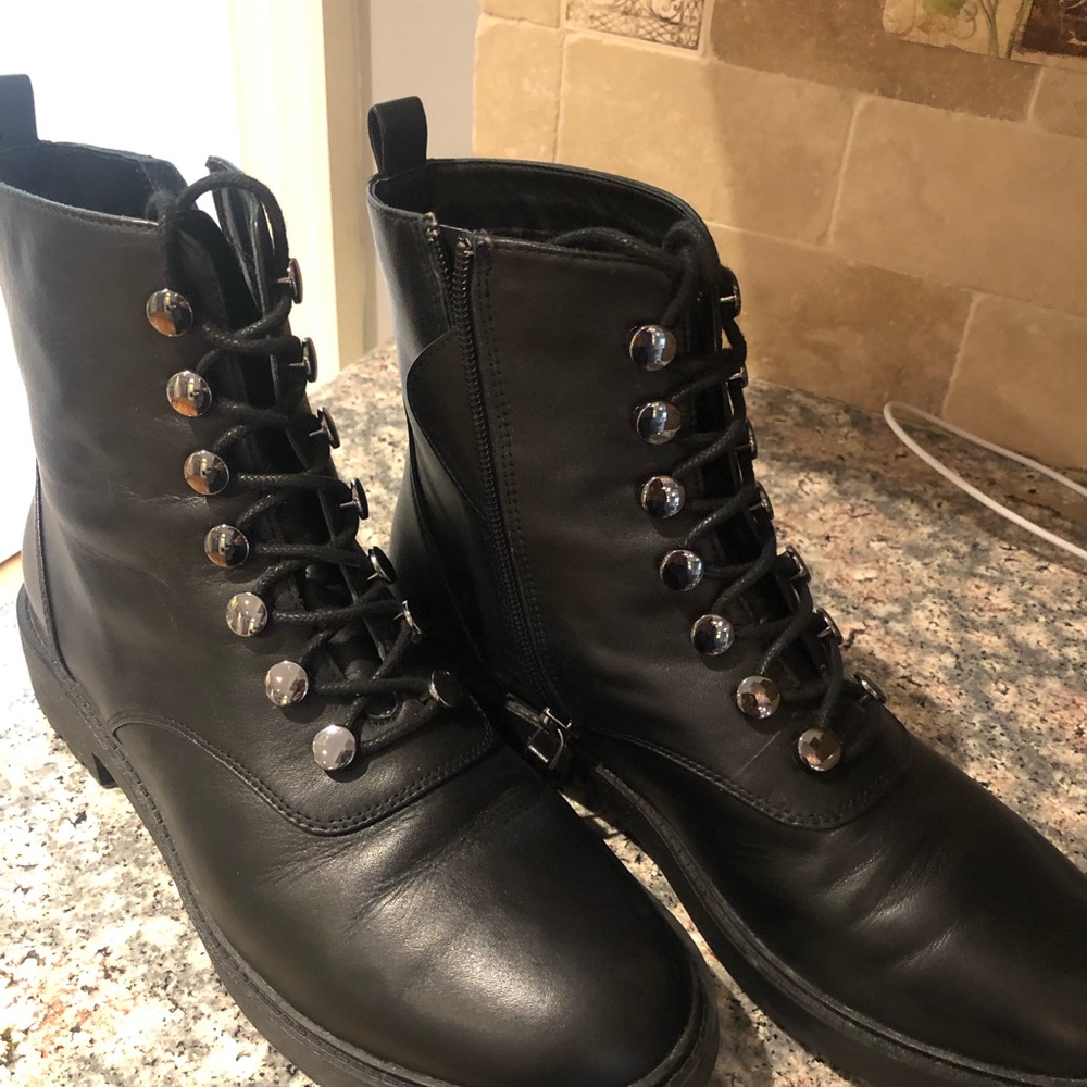 Linea Paolo Women’s Combat Boots Size 9